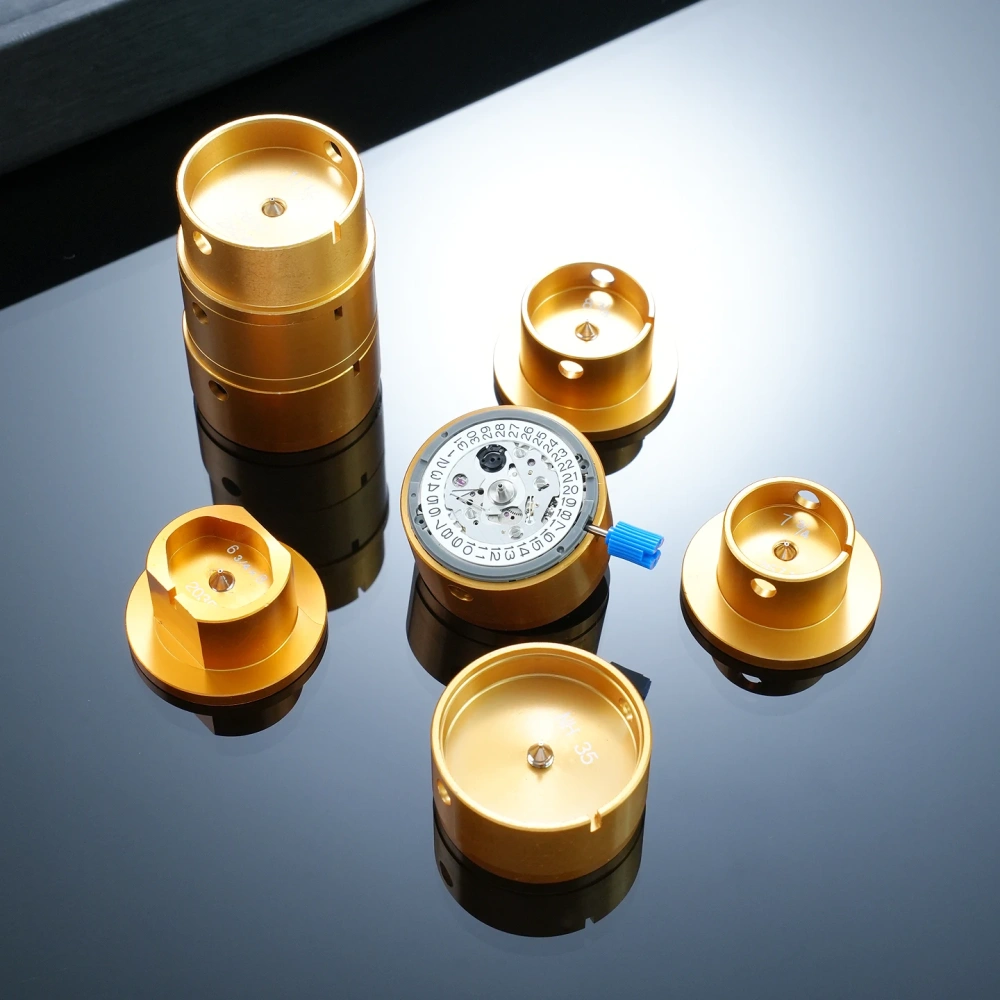 Multi-model Watch Movement Holding Base NH35 Repair Holder for 7750 3135 2892 2824 2035 2671 E2000 Watch Hands Installation Tool