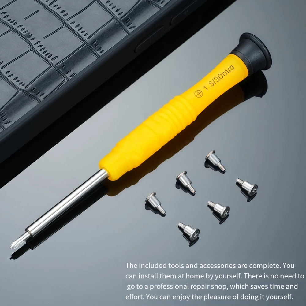6/8/10PCS For CASIO G-SHOCK Bezel Side Screw Kit GA100/110/120/140 GD100/110/120/140 GAX-100/110/120/140 Case Side parts repair