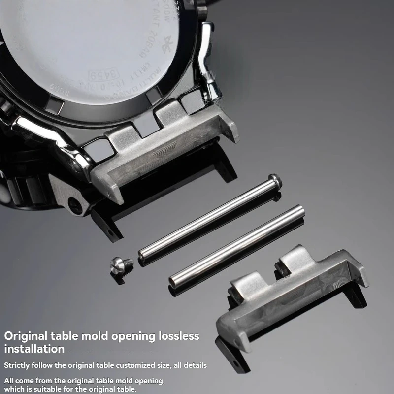 Watchband/watches Modification Connector For CASIO GSHOCK GMW-B5000 GM-B2100 Stainless Steel Adapter Strap Metal Accessories
