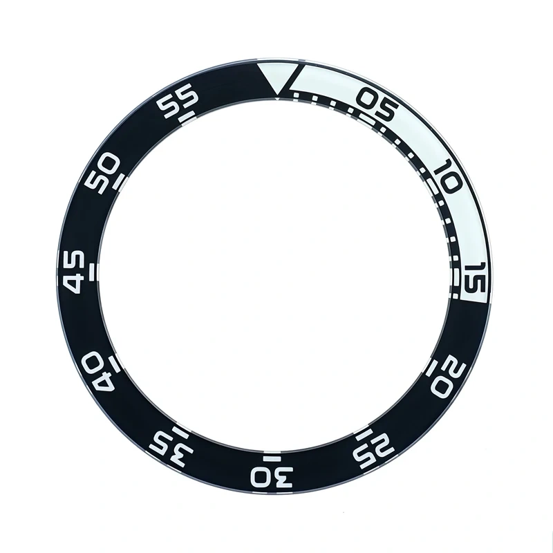 For the sapphire luminous Dial Bezel And Scale Ring For IWC Marine Chronograph Mechanical Watch Bezel Inlaid Watch Case Ring