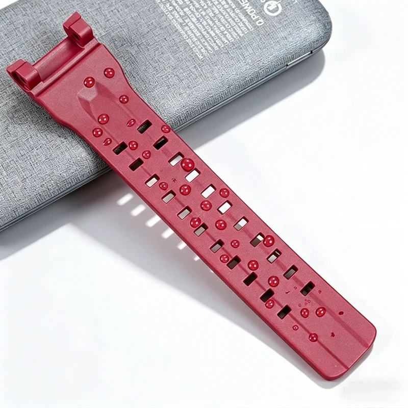 Special Concave Interface Resin Watch Bracelet for Casio Big Mudmaster 3rd Generation GWG-B1000 Watch Strap Black/Army-Green/Red