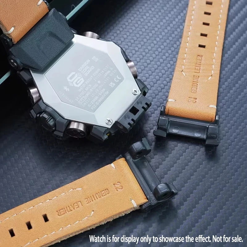 GWG-B1000 Breathable Nylon Canvas Strap for Casio Third Generation Big Mud King GWG-B1000 Modified Leather-bottomed Watch Strap