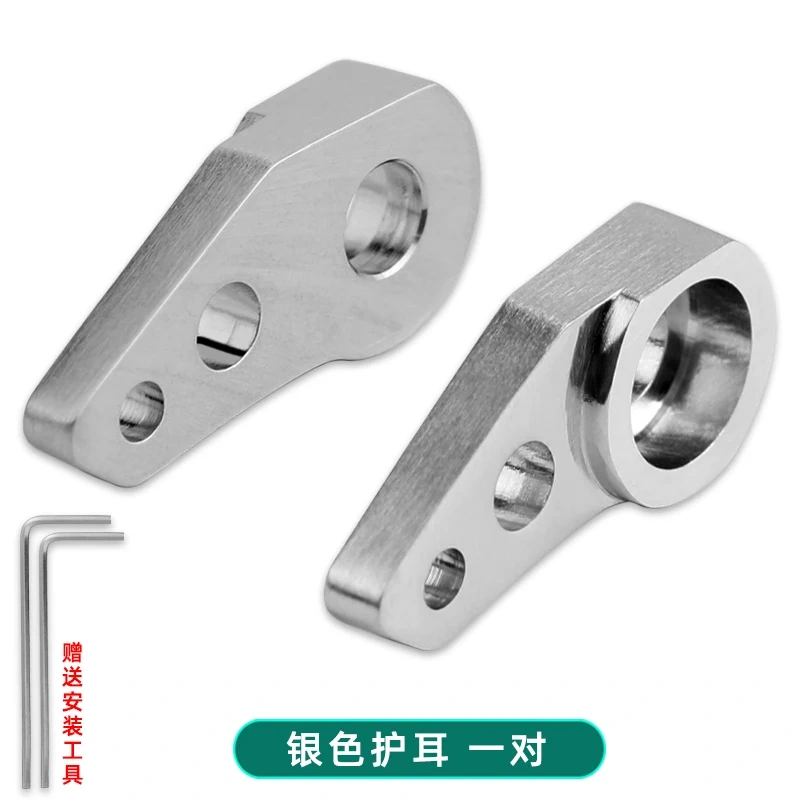 For Tissot 1853 T-Race Series T115.417A T115417A Strap Side Ear Protection Stainless Steel Lugs silver black Watch Accessories