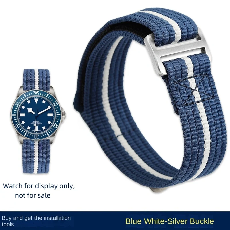 For Tudor FXD Divers watch 42mm watch band Pelagos Black bay nylon strap bracelet Waterproof strap for men 22mm Replace wristban