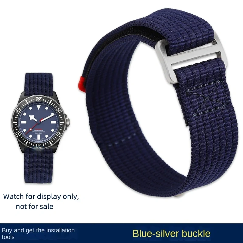 For Tudor FXD Divers watch 42mm watch band Pelagos Black bay nylon strap bracelet Waterproof strap for men 22mm Replace wristban