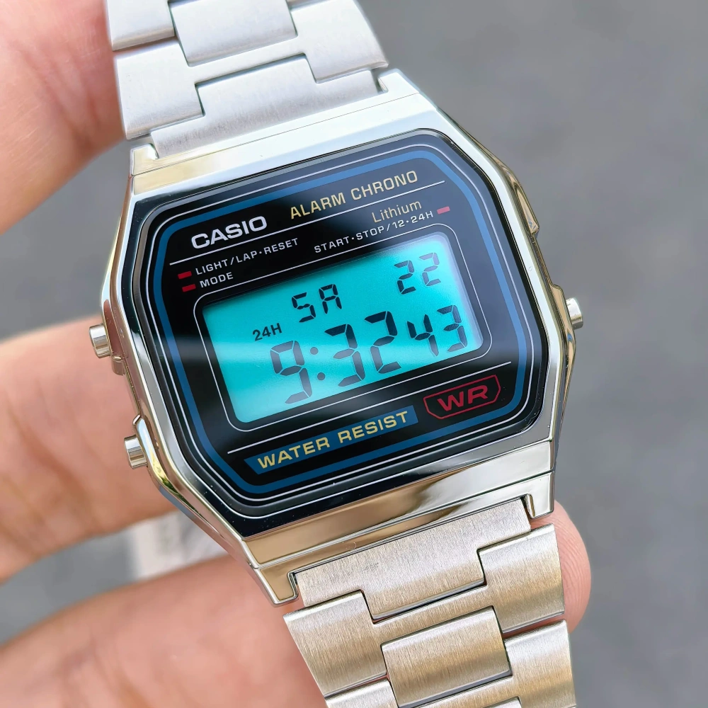 For Casio Small Square watch F91W A158W A159W A168 Screen Stickers Gradient colour Display Screen Coating Refit screen accessory