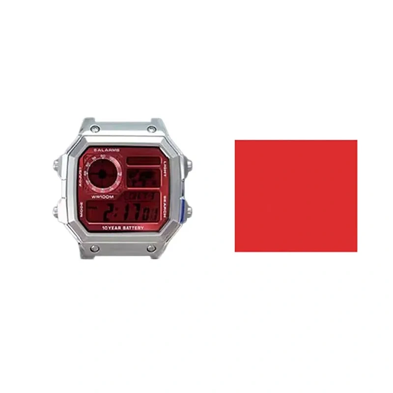 AE1200 Screen Color Changing Sticker for Casio 3299 AE-1200 AE-1200WH AE1300 DIY Ins Style Screen Color HD Film Colorful Sticker