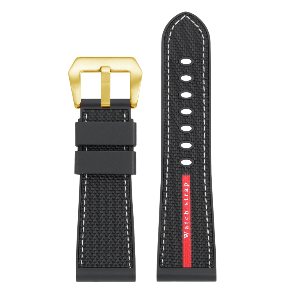 Camo Nylon Rubber Quick Release Strap for Panerai