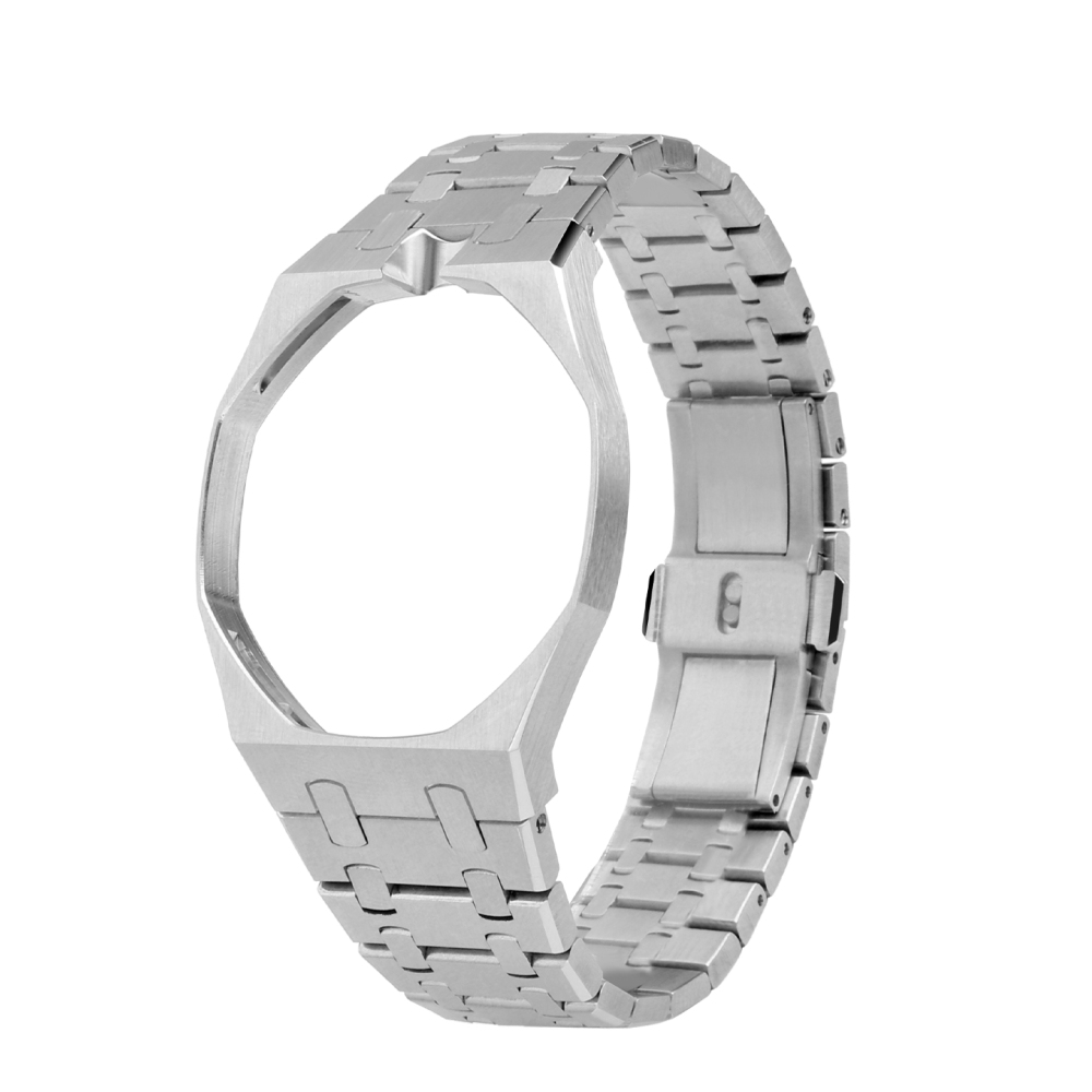 Stainless Steel Modification Kit for For Swatch x AP Royal POP Integrated Case & Bracelet