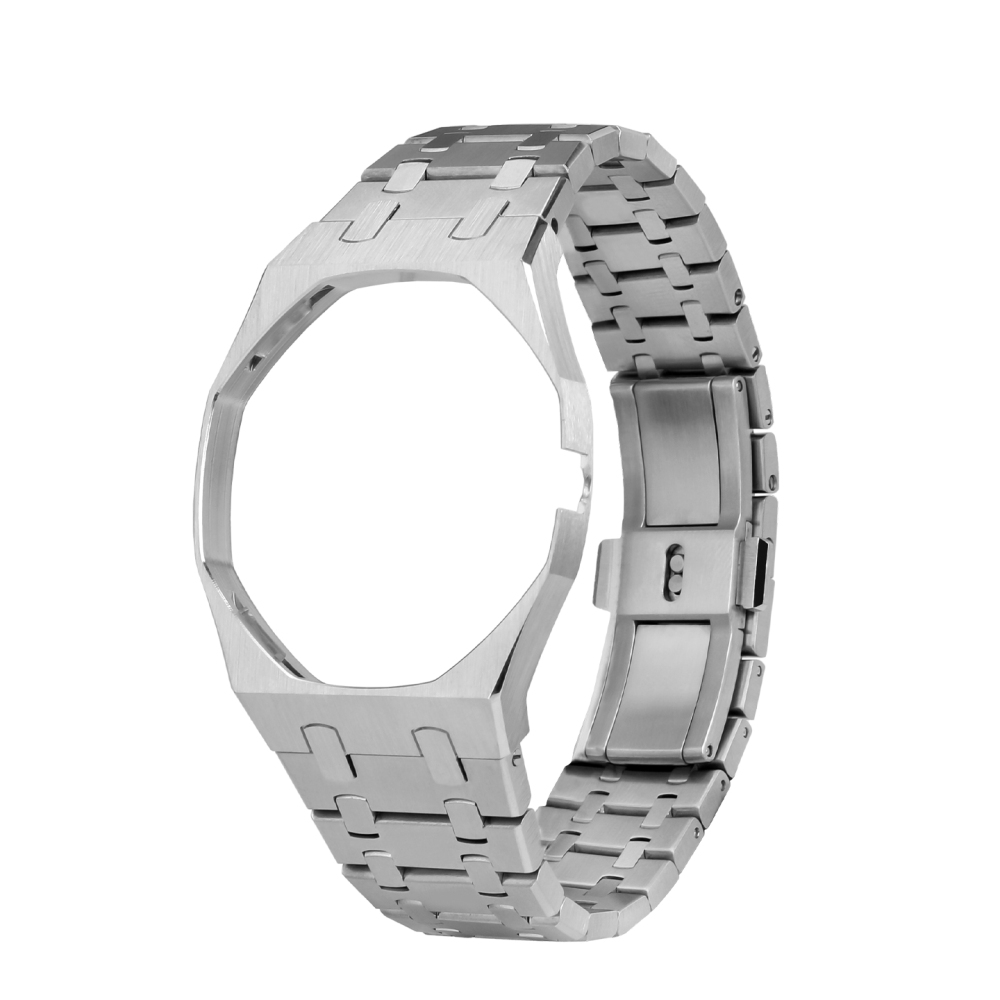 Stainless Steel Modification Kit for For Swatch x AP Royal POP Integrated Case & Bracelet
