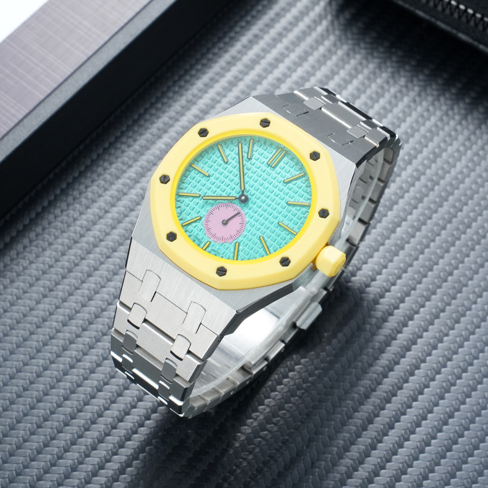 Stainless Steel Modification Kit for For Swatch x AP Royal POP Integrated Case & Bracelet