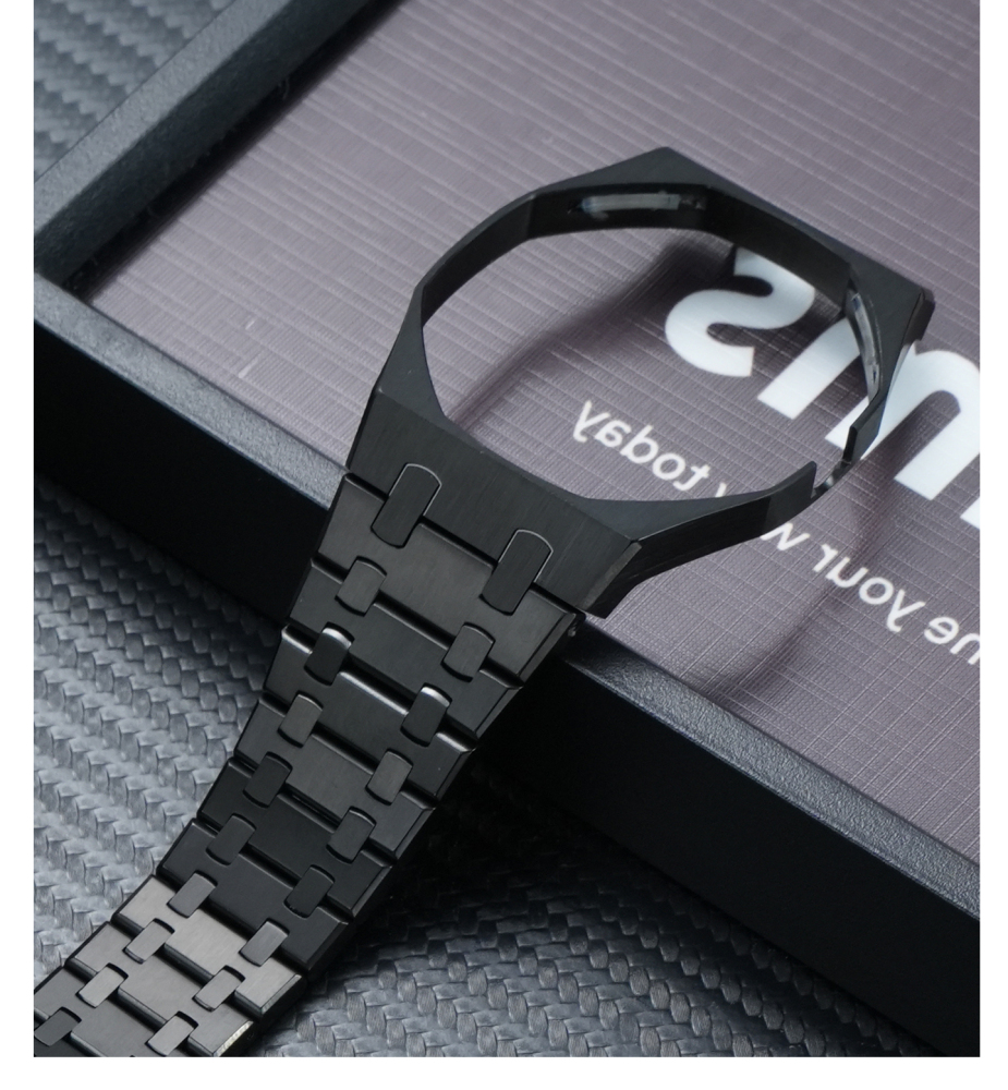 Stainless Steel Modification Kit for For Swatch x AP Royal POP Integrated Case & Bracelet