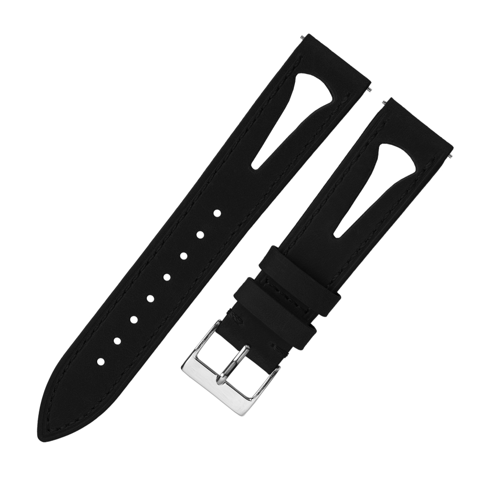 Double-Layer Calfskin with Triangle Breathable Cutouts & Tool-Free Installation