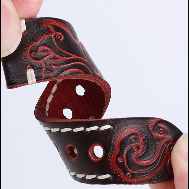 Fashion Embossed Design, Universal Straight Ends for All Brand Watches