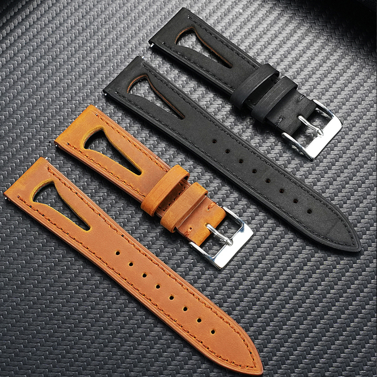 Double-Layer Calfskin with Triangle Breathable Cutouts & Tool-Free Installation