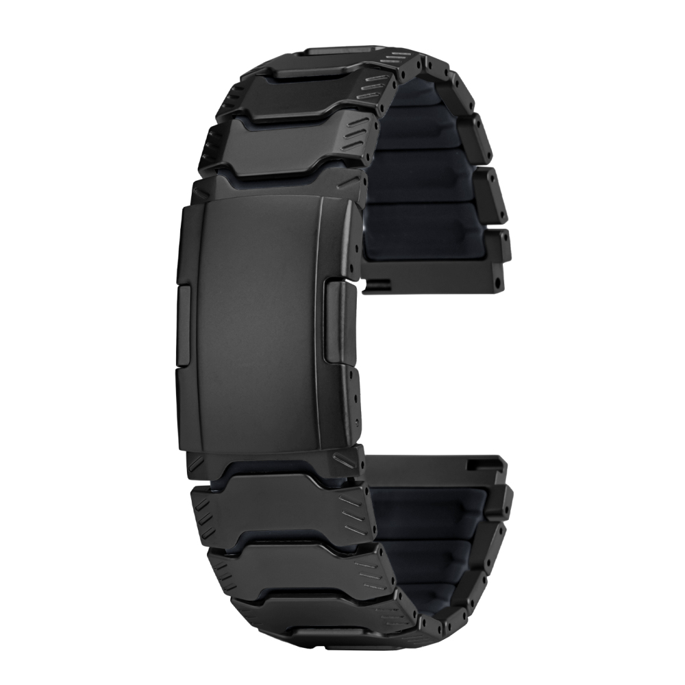 Titanium-Silicone Hybrid Strap for Huawei GT5 Pro