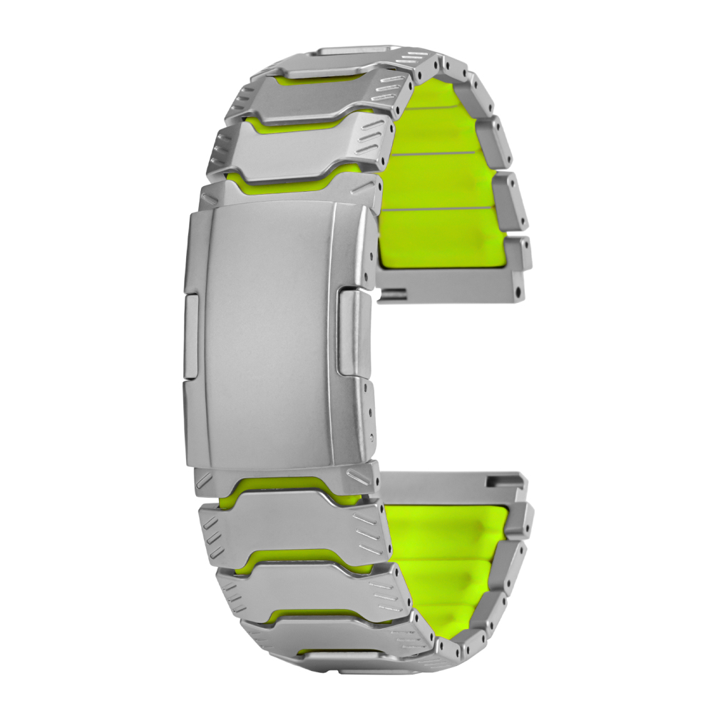 Titanium-Silicone Hybrid Strap for Huawei GT5 Pro