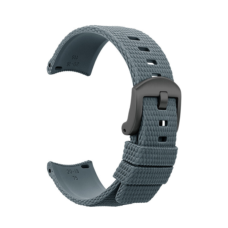 Curved End FKM Rubber Quick Release Watch Strap