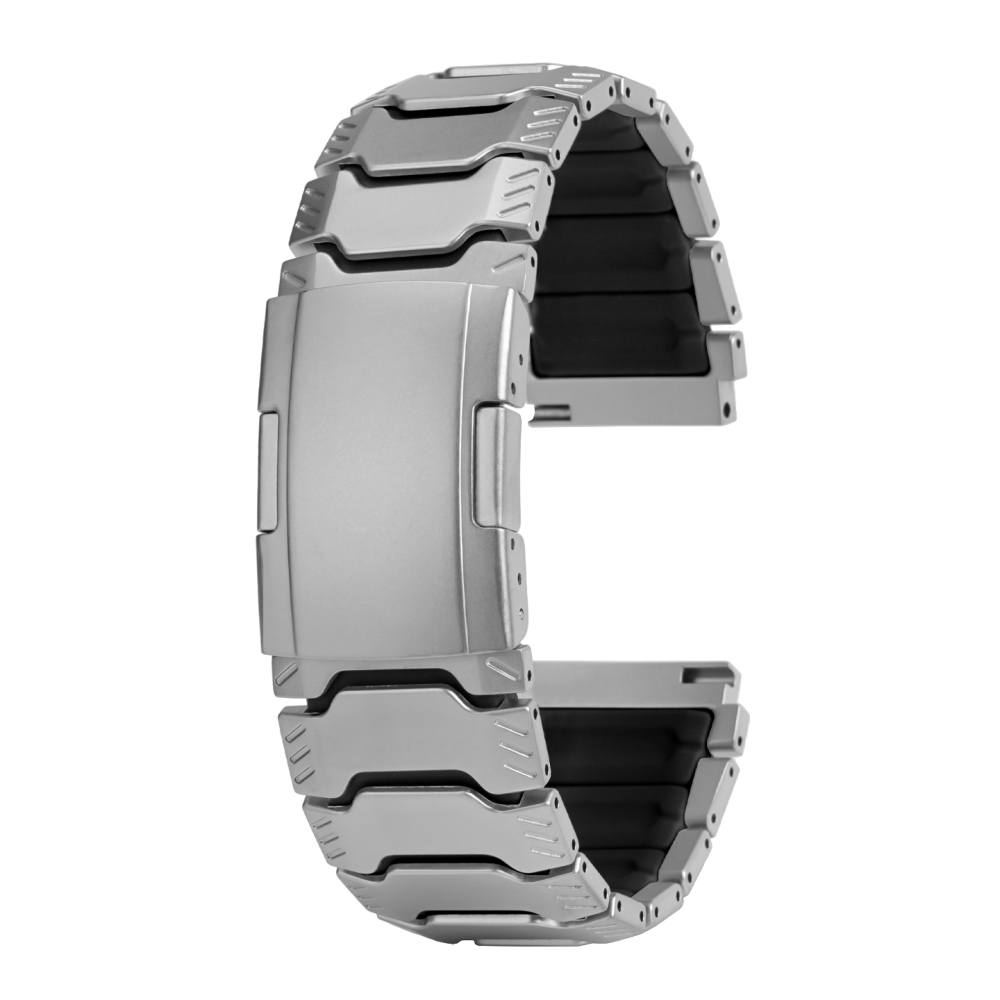 Titanium-Silicone Hybrid Strap for Huawei GT5 Pro