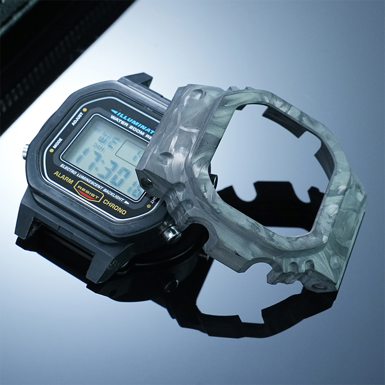 Carbon Fiber Case for Casio G-SHOCK Square – DW5600/5610 & GMW-B5000