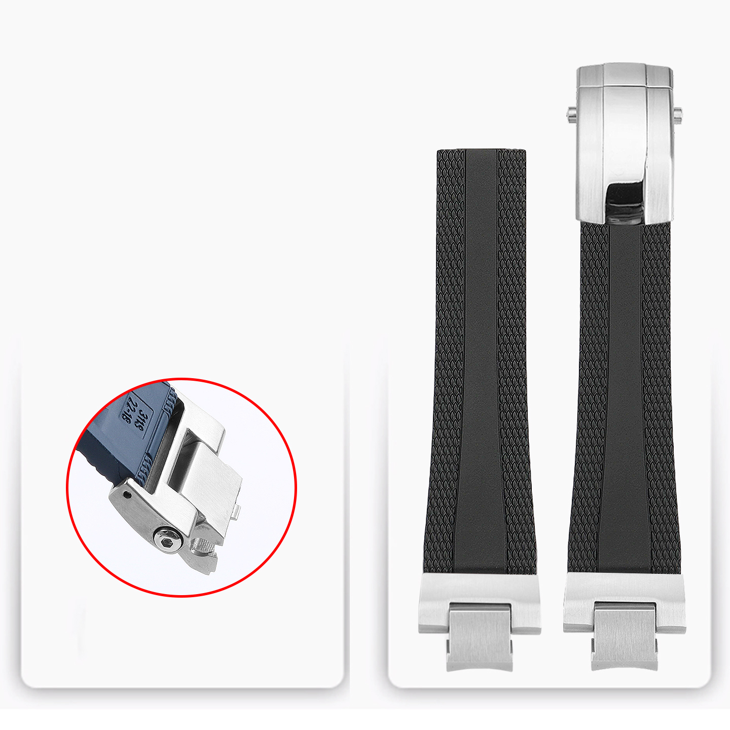 Watch strap worn on wrist