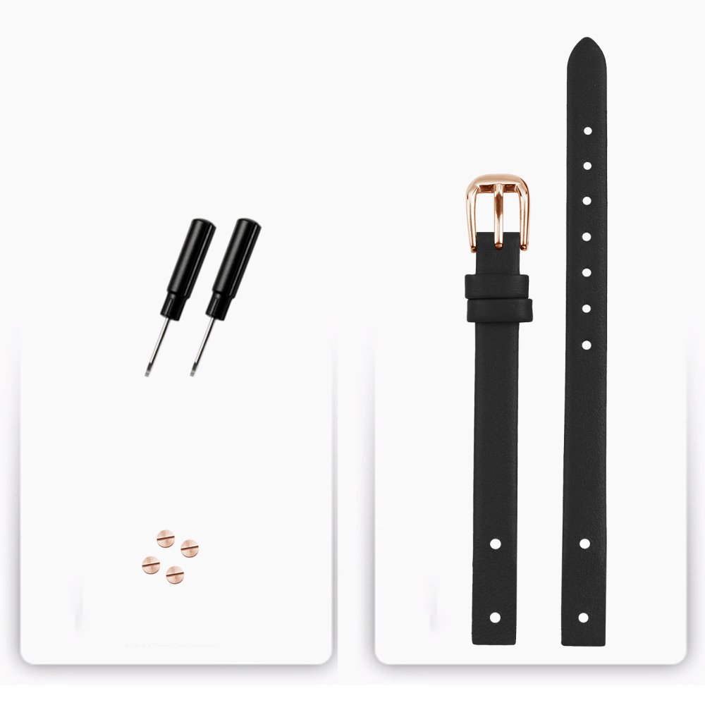 Genuine Leather Watch Strap for Tissot Everytime T113 – Double-Layer Calfskin