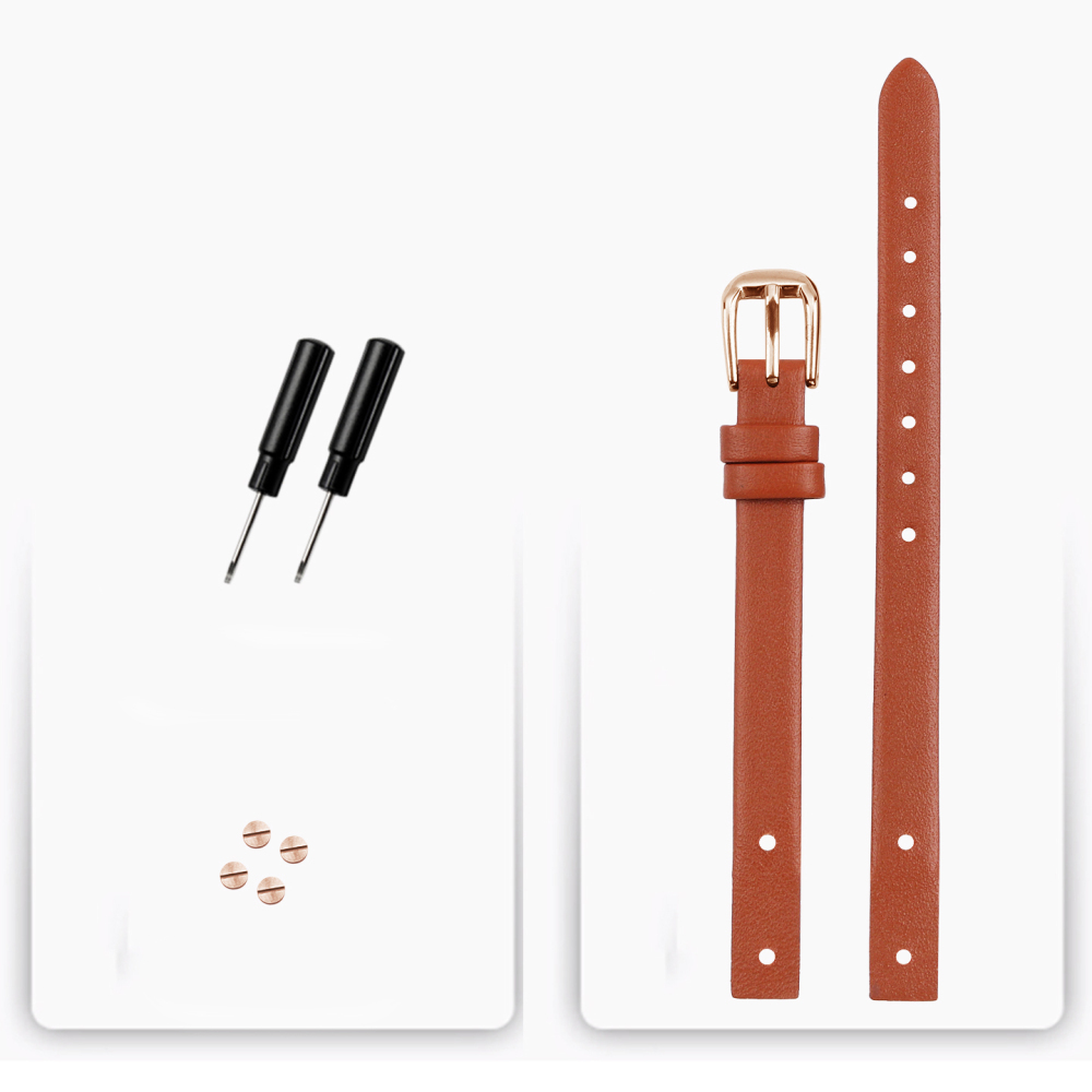 Genuine Leather Watch Strap for Tissot Everytime T113 – Double-Layer Calfskin