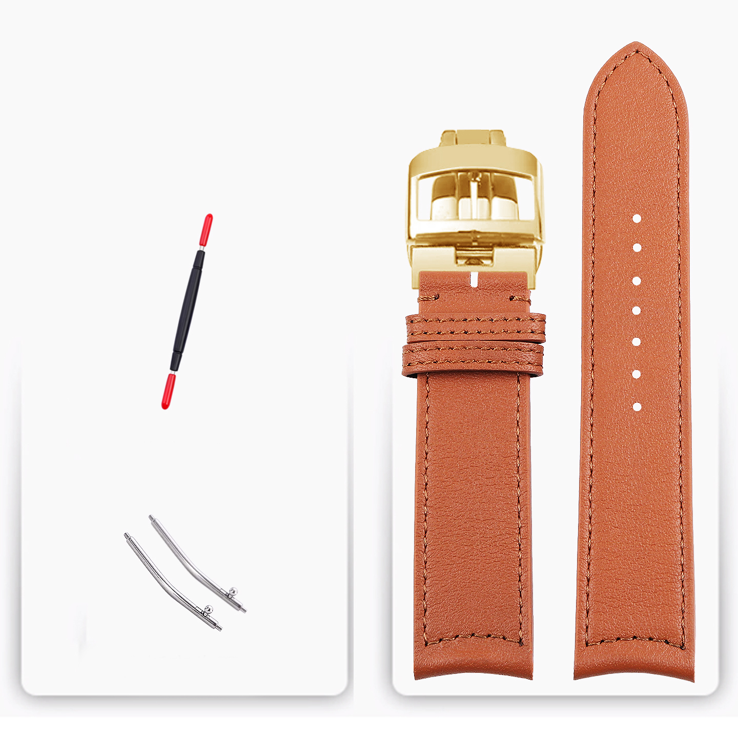 Genuine Leather Watch Strap for Jaeger-LeCoultre Master Geographique/Polaris