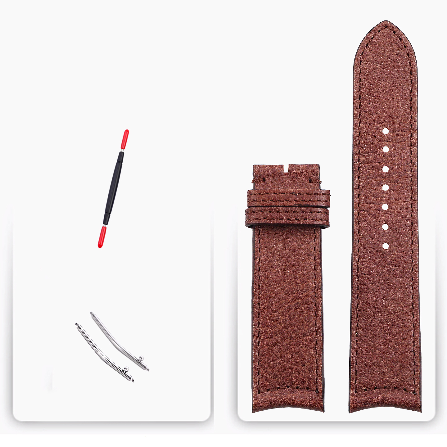 Genuine Leather Watch Strap for Jaeger-LeCoultre Master Geographique/Polaris