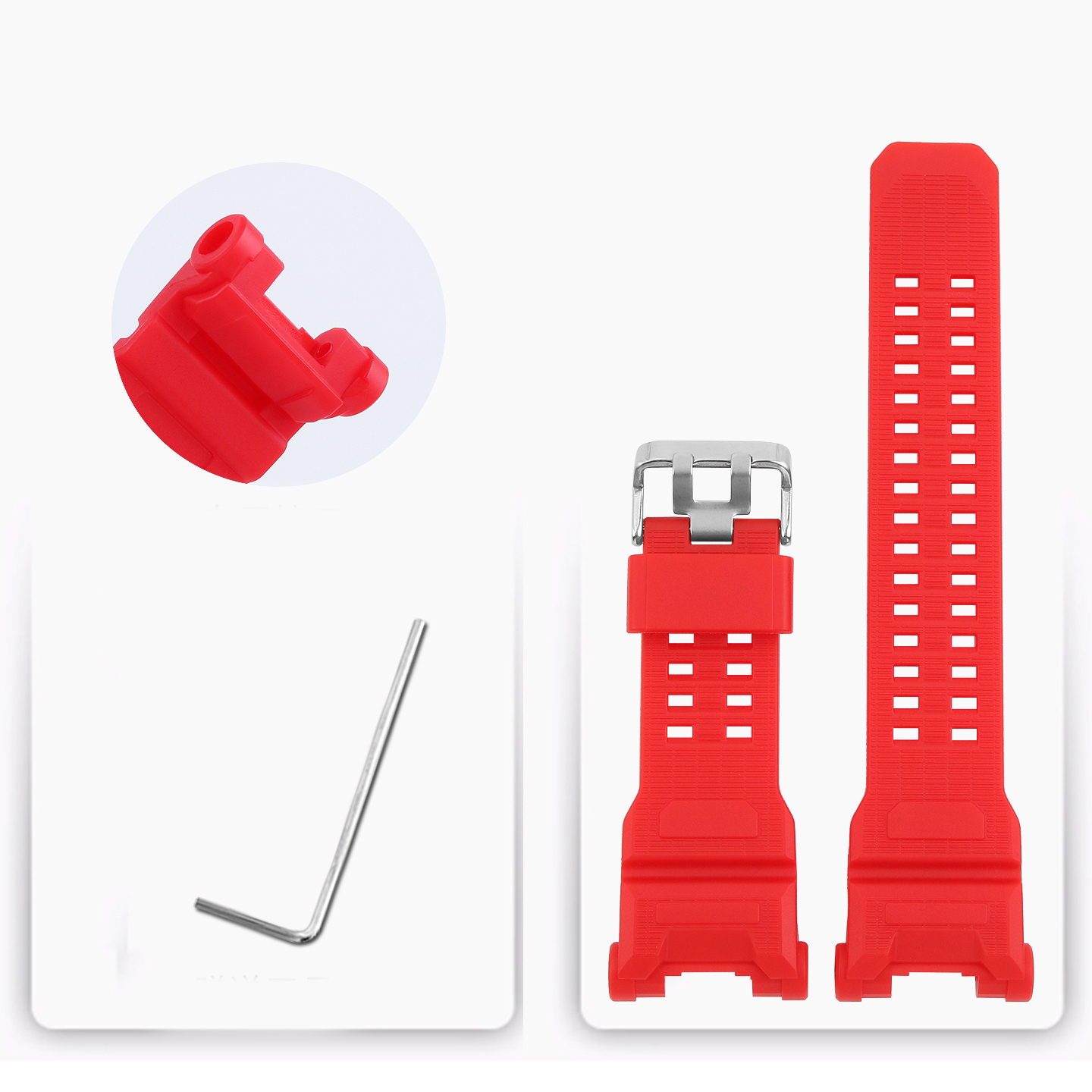 Replacement Resin Watch Band for Casio GPR-H1000 Rangeman 3rd Gen