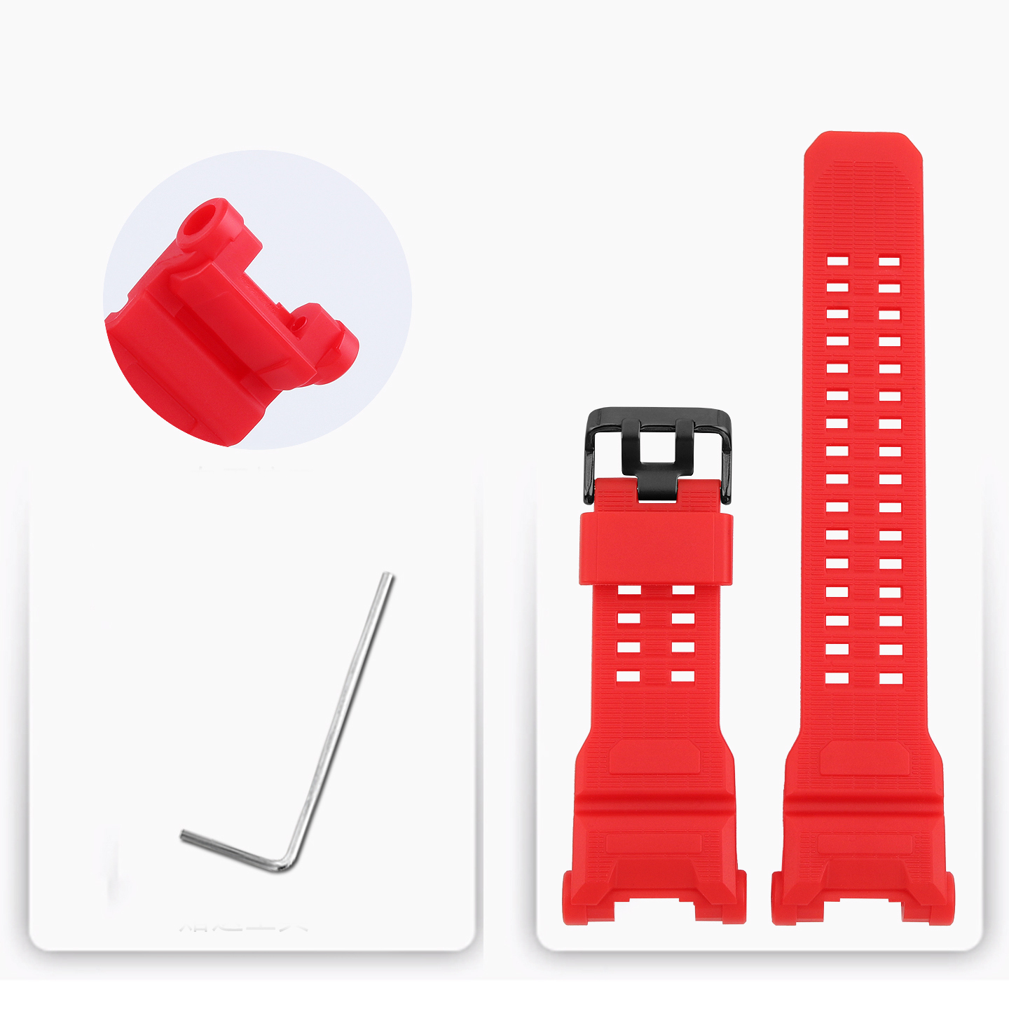 Replacement Resin Watch Band for Casio GPR-H1000 Rangeman 3rd Gen