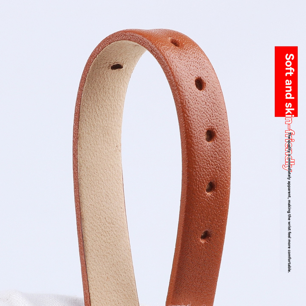 Genuine Leather Watch Strap for Tissot Everytime T113 – Double-Layer Calfskin