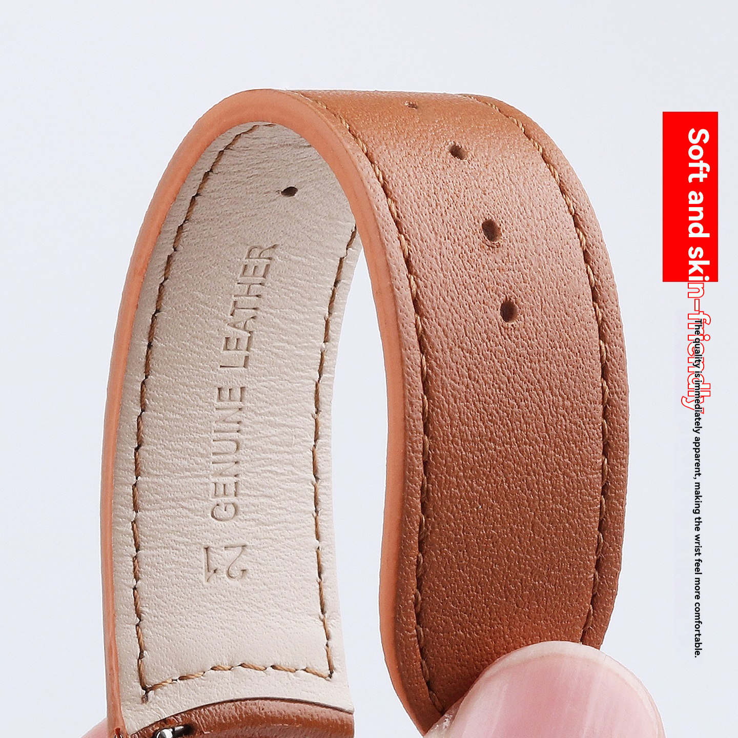 Genuine Leather Watch Strap for Jaeger-LeCoultre Master Geographique/Polaris