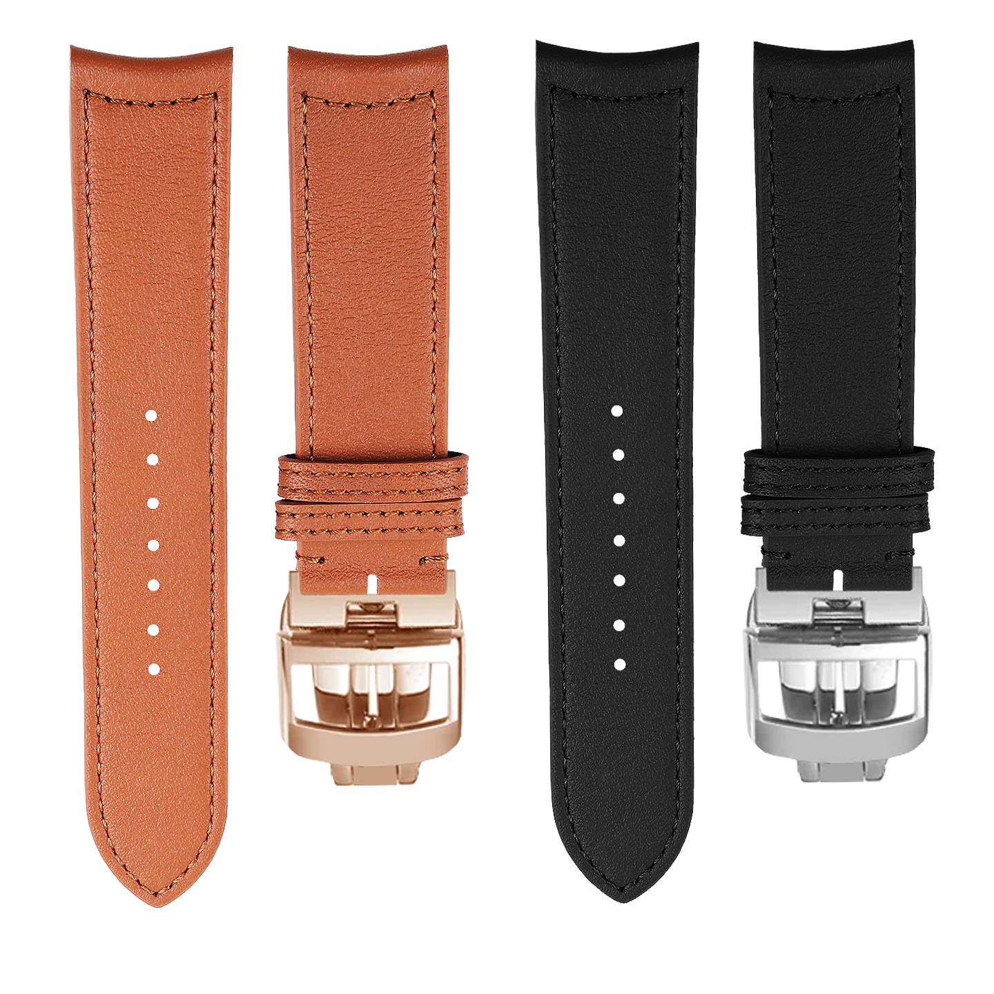 Genuine Leather Watch Strap for Jaeger-LeCoultre Master Geographique/Polaris