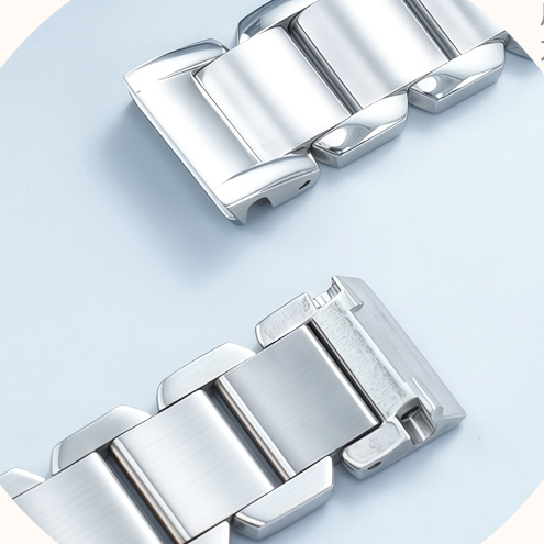 Solid Stainless Steel Bracelet for Tissot T023210A T-Wave – 14mm Flat End Fit