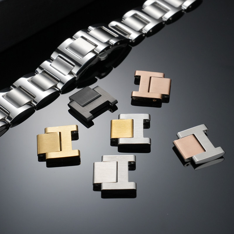 Replacement Stainless Steel Link for Cartier Ballon Bleu Bracelet – Single Extra Link.