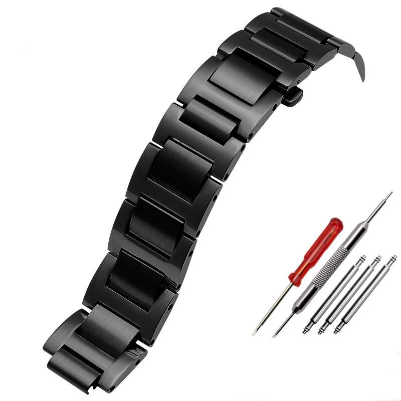 Replacement Stainless Steel Bracelet for Cartier Ballon Bleu