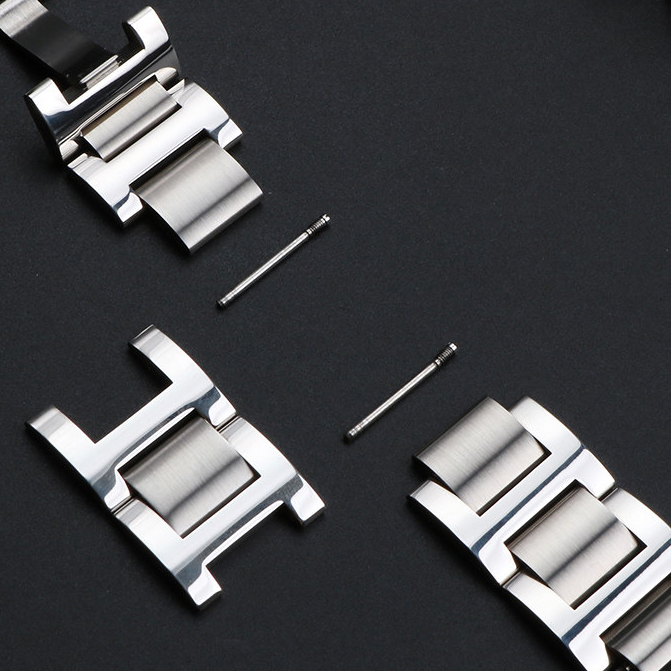 Replacement Quick Release Stainless Steel Bracelet for Cartier Ballon Bleu W69012Z4 – 42mm