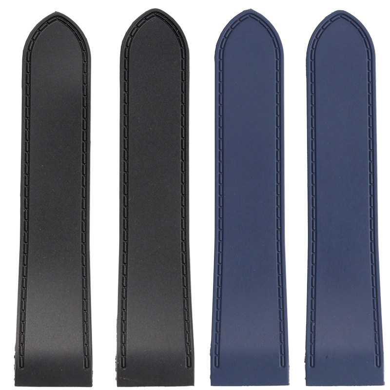 Replacement Silicone Watch Strap for Cartier Santos 100 – 23/25mm Rubber Band.