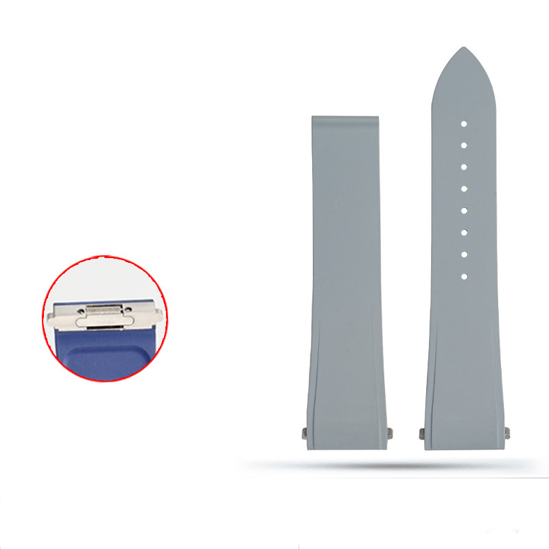 Replacement FKM Rubber Strap for Cartier Santos WSSA0009/WSSA0018 – QuickSwitch System