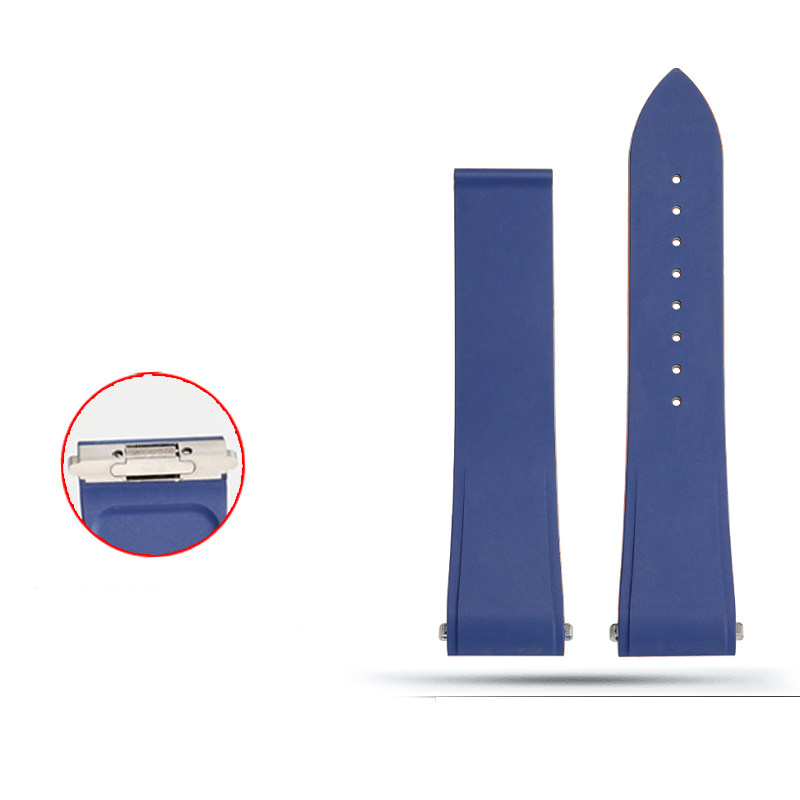 Replacement FKM Rubber Strap for Cartier Santos WSSA0009/WSSA0018 – QuickSwitch System