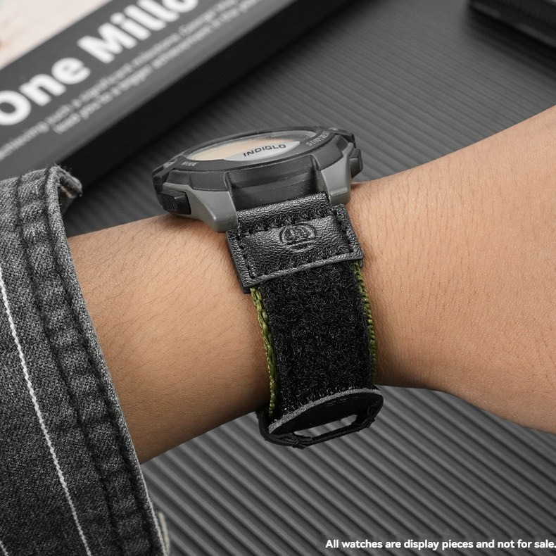 Replacement 18mm Nylon Watch Strap for Casio AE-1200/F-91W/AQ-230GA