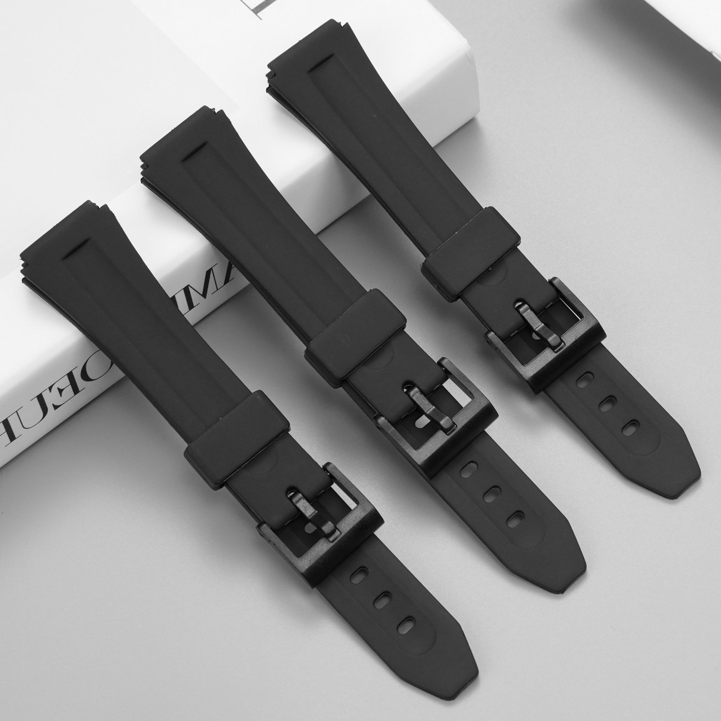 Replacement 18mm Silicone Watch Strap for Casio A158/A168/AE1200/W-218/F91