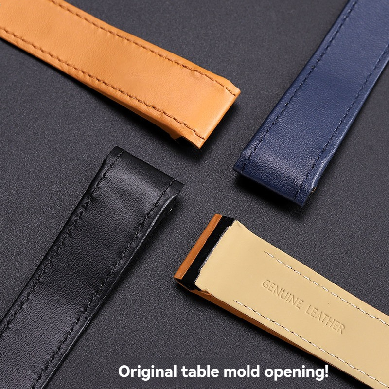Replacement Genuine Leather Strap for Cartier Santos 100 – 20/23mm Business Casual Band