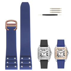 Blue - Rose Gold