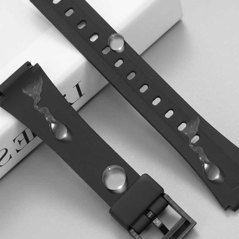 Replacement 18mm Silicone Watch Strap for Casio A158/A168/AE1200/W-218/F91