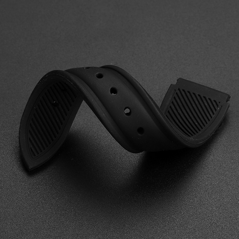 Replacement 18mm Soft Silicone Watch Strap for Casio AE1200/AE1300/W-218H
