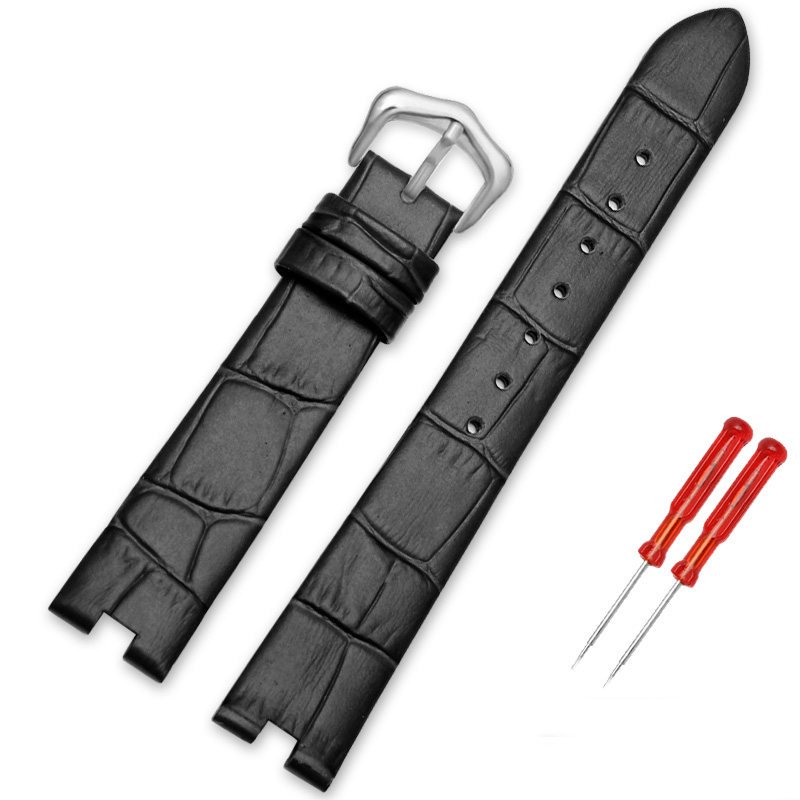 Replacement Red Leather Strap for Cartier Ballon Blanc W4BL0005