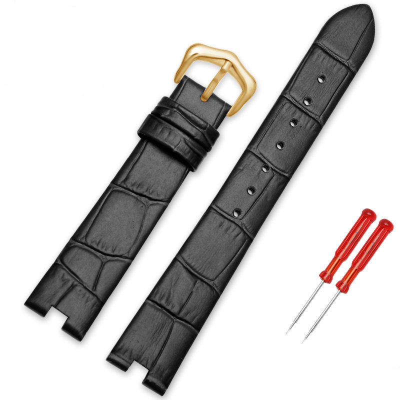 Replacement Red Leather Strap for Cartier Ballon Blanc W4BL0005