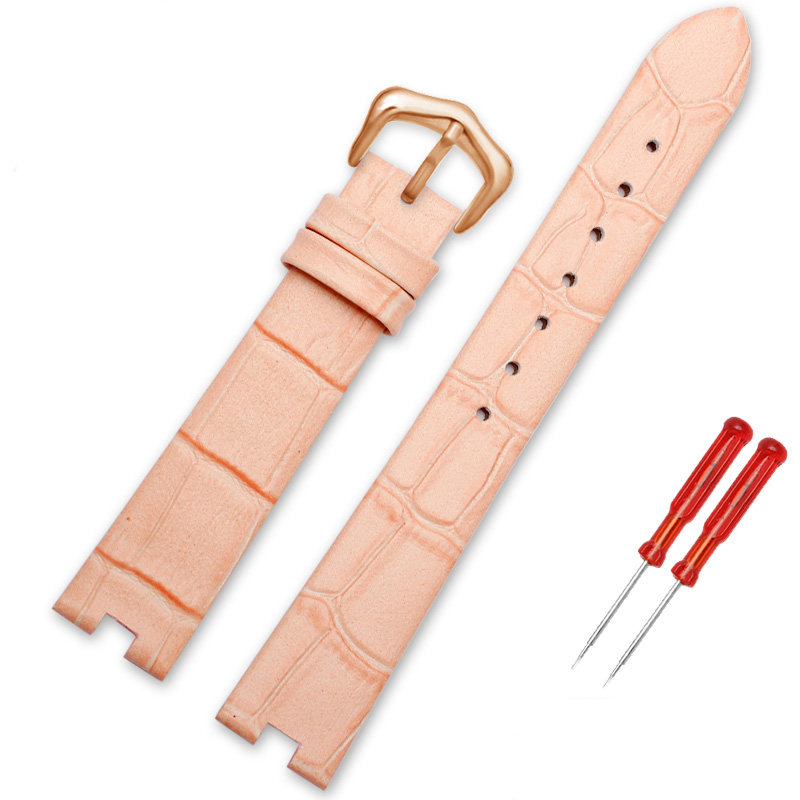 Replacement Red Leather Strap for Cartier Ballon Blanc W4BL0005